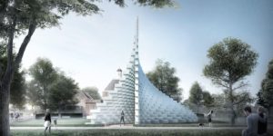 Serpentine Pavilion 2016 designed by Bjarke Ingels Group (BIG) Design render © Bjarke Ingels Group (BIG)